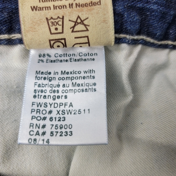 Big Star Sydney Boyfriend Coast Cowgirl Mid Rise Denim Blue Jeans Sz 29 - Picture 15 of 16